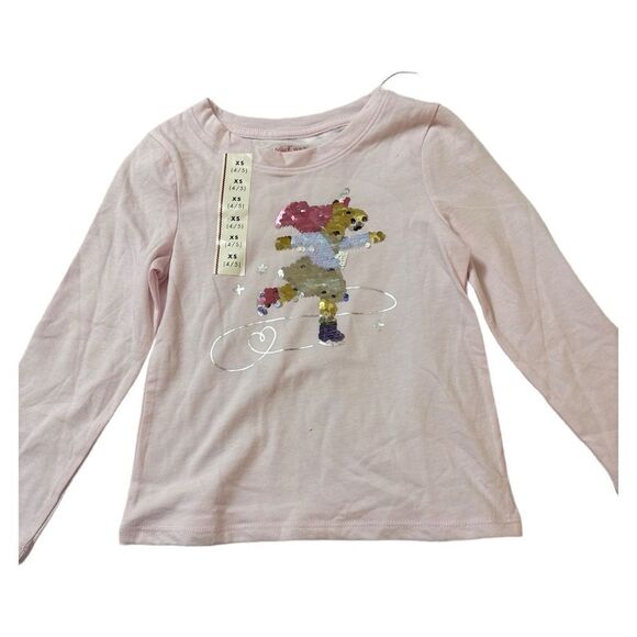 Nwt skating unicorn with flip sequins - Picture 1 of 1